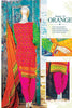 HZ Textiles Diamond Classic Lawn Collection – Design 19 Orange