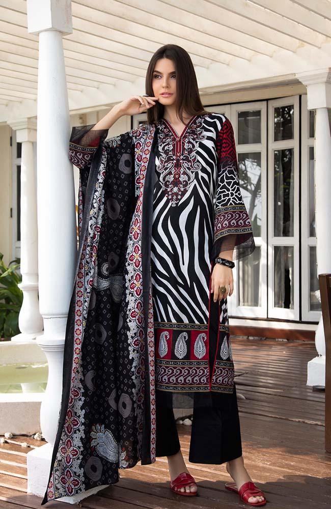 Anum by Al Zohaib Lawn Collection Vol-1 2020 – 01A