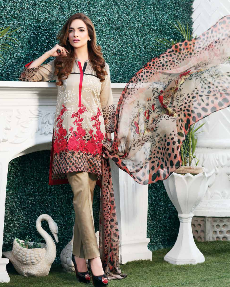 Charizma Riaz Arts Spring/Summer Swiss Voil 2017 Vol-1 – RR01