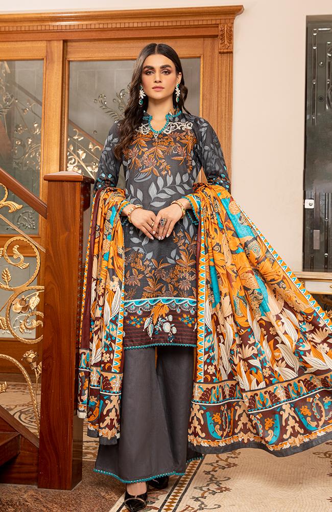 Anum by Al Zohaib Lawn Collection – 01C