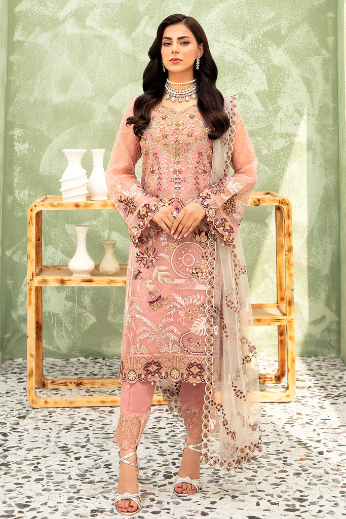 Ramsha Minhal Luxury Organza Formal Collection – M-903