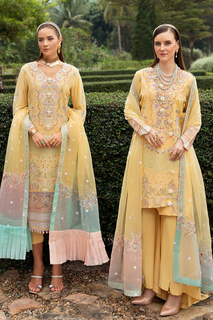 Ramsha Andaaz Luxury Lawn – MELLOW YELLOW-Z-806