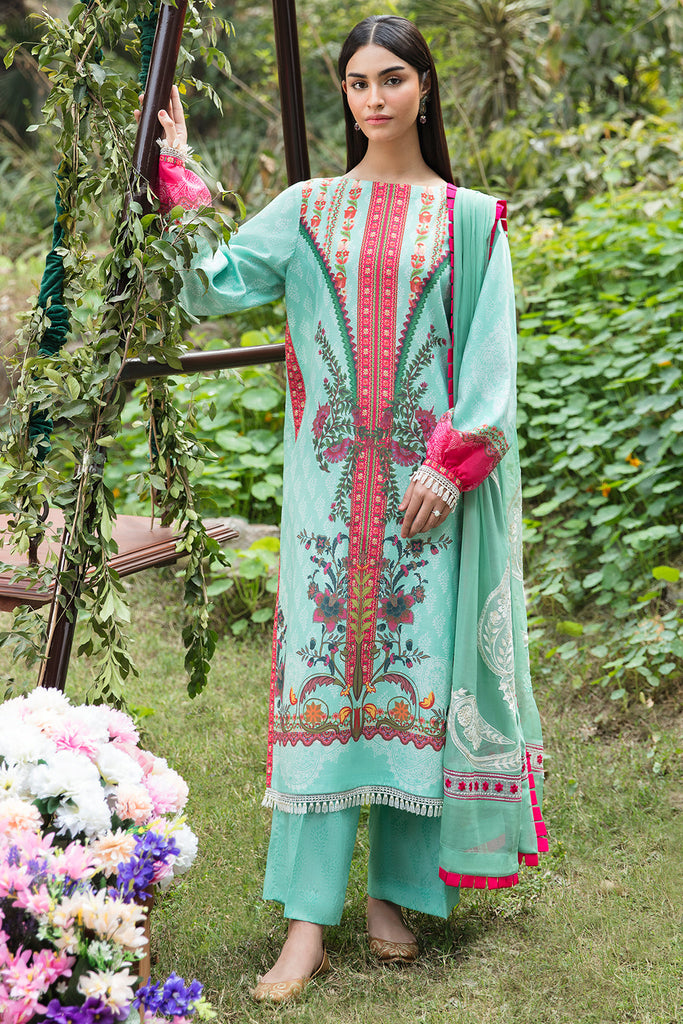 Ayzel by Afrozeh Bahar Lawn Collection 2023 – Shahgul