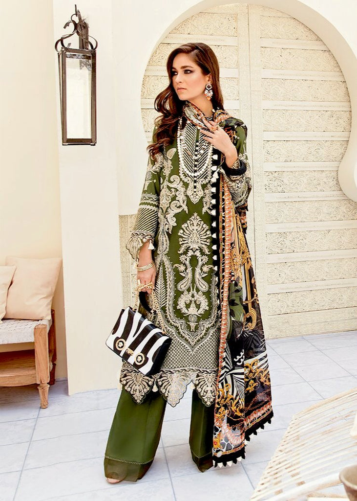 Afrozeh Summer Sonnet Lawn Collection '21 – Leafy Greens