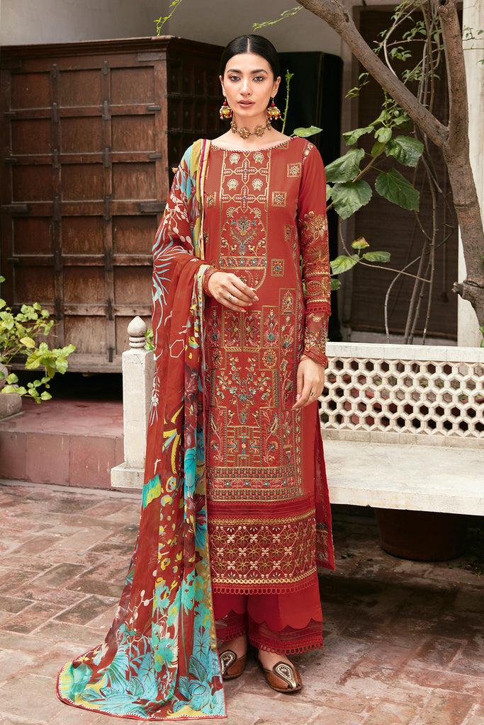 Ramsha Mashal Luxury Lawn Collection – L-810