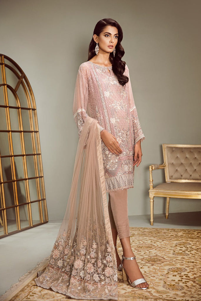 Baroque Isabella Embroidered Chiffon Collection 2018 – Panache