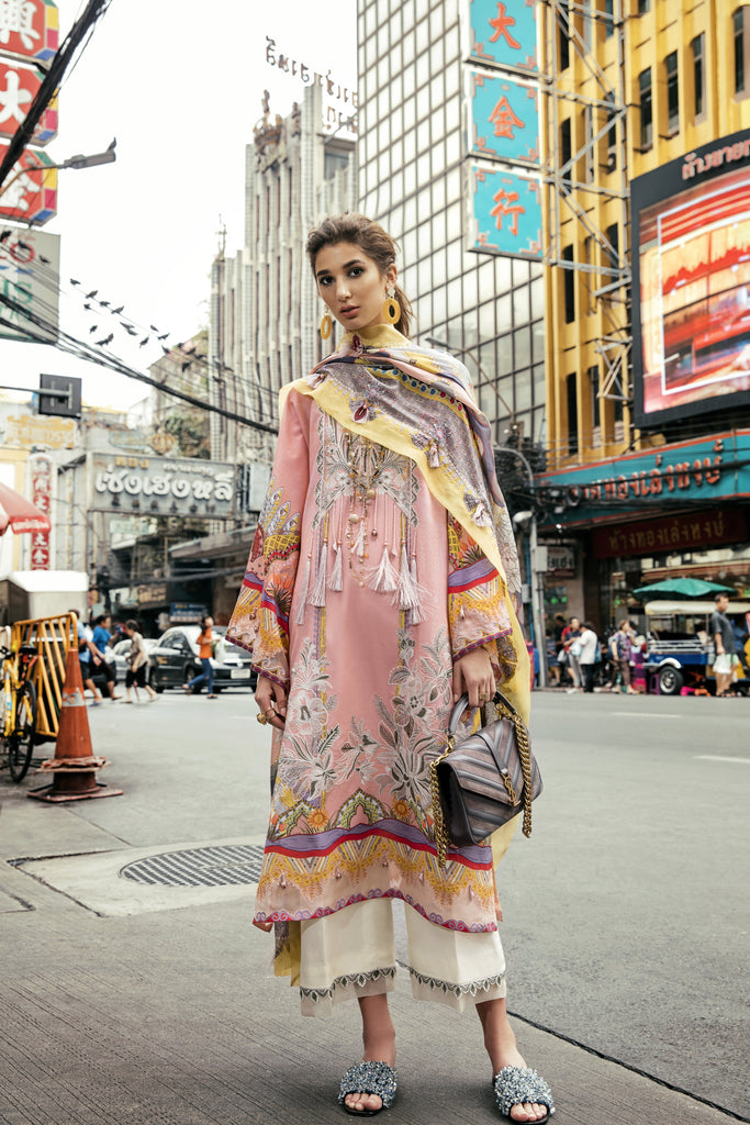 Époque X Suffuse by Sana Yasir Lawn Collection 2019 – Tropical Gust