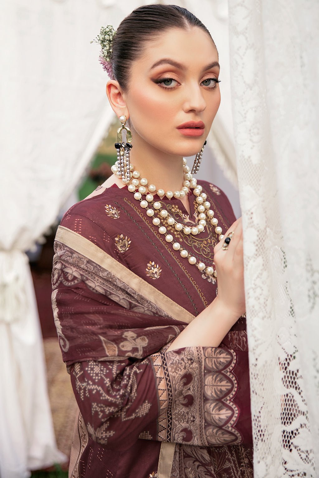 Ramsha | Riwayat Lawn Collection| Y-801 main image 1