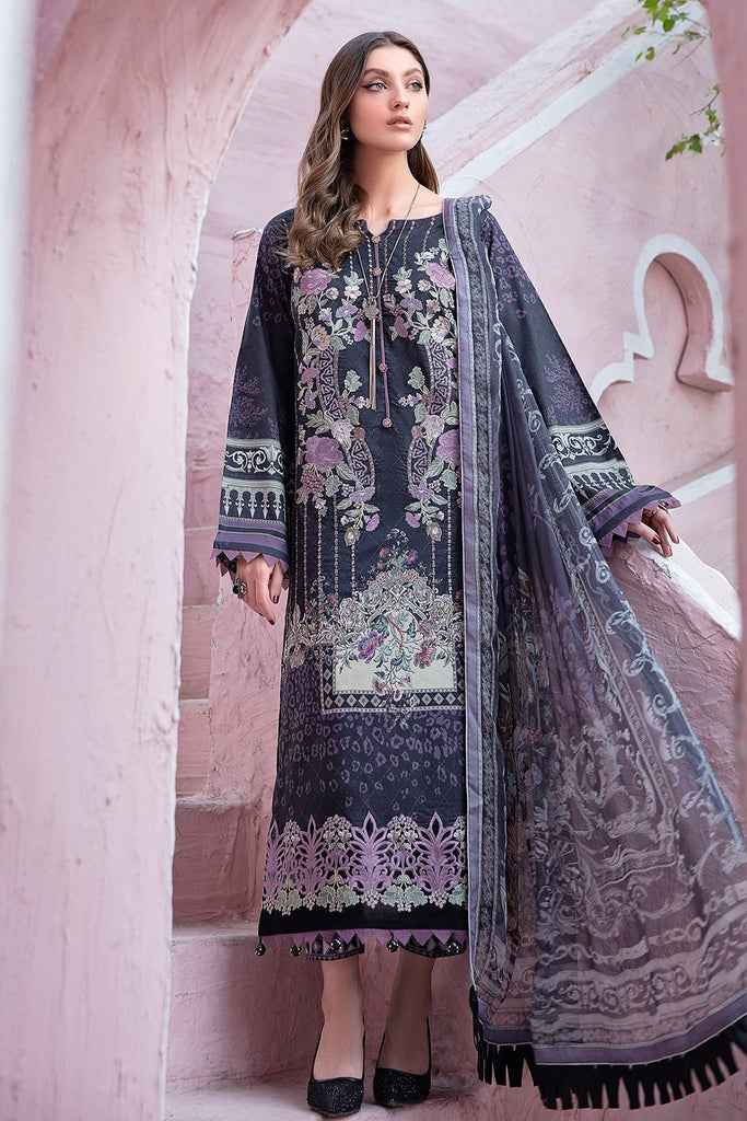 Riwayat by Ramsha Luxury Lawn Collection 2021 – Y-105