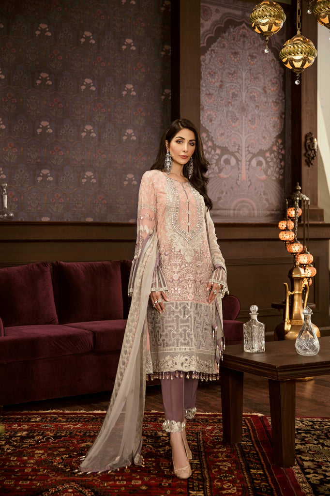 Flossie Embroidered Chiffon Collection – Luxury Edition Vol-5 – Mesmerising