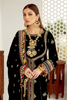 Qalamkar Luxury Velvet Collection – V-01