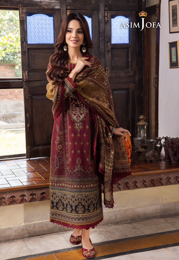 Asim Jofa Raina Pre-Winter Collection – AJRW-11