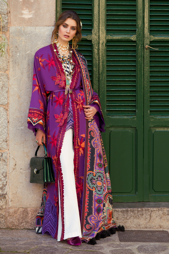 Élan Luxury Lawn Collection 2019 – EL-01 A (SANGRE)