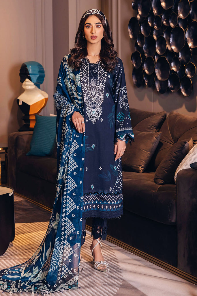 Nureh Signature Prints Lawn Collection 2023 – SP-37