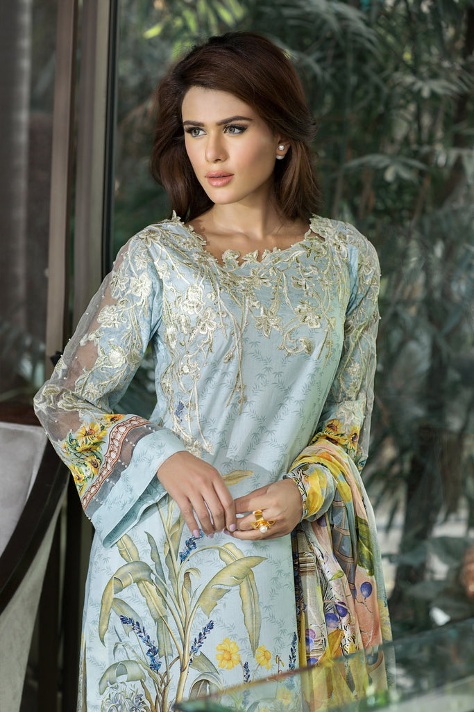 Rungrez Festive Lawn Collection 2016 – Dazzling Sunflower - YourLibaas
 - 1