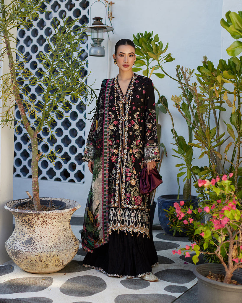 Faiza Saqlain Liliana x Palak Tiwari Luxury Lawn Collection 2024 – Merle