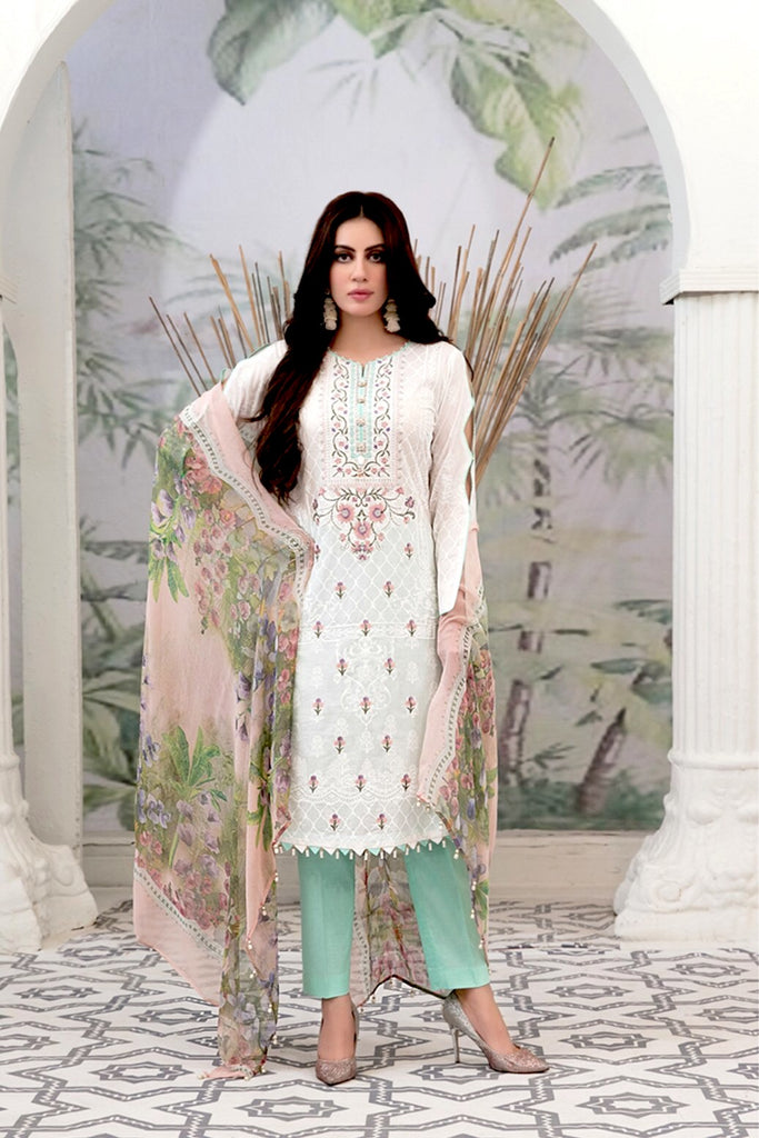 Amna Sohail by Tawakkal Fabrics – Summer Medley Lawn Collection  – D 1472-A