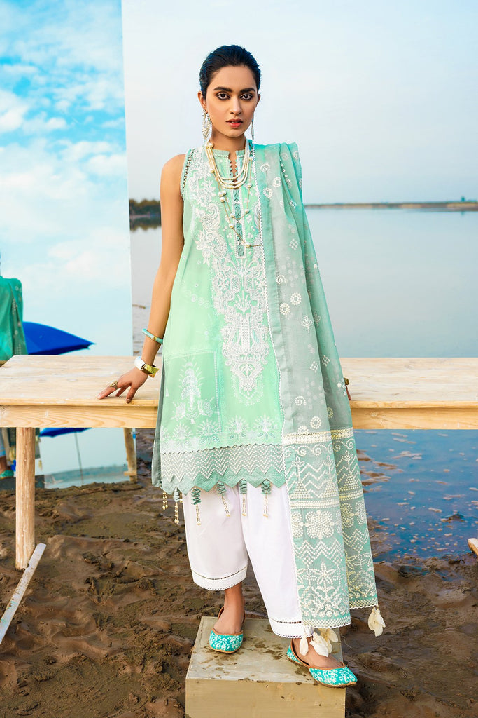 Baroque Luxury Lawn Collection 2021 – GERBERA