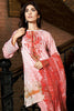 Gul Ahmed Summer 2017 - Peach 3 PC Embroidered Chantilly De Lace Dress CT-204