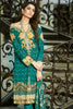 Gul Ahmed Summer 2017 - Green 3 PC Premium Embroidered Chiffon Dress PM-142