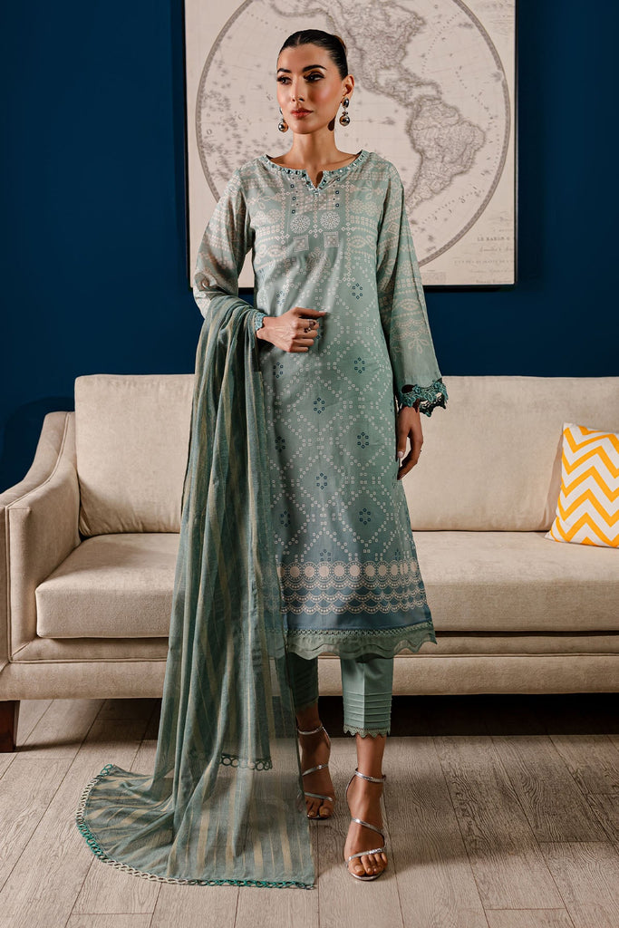 Nureh Signature Printed Lawn – SP-109