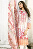 Gul Ahmed Summer 2017 - Off White 3 PC Embroidered Trencia Satin Silk Dress SS-135