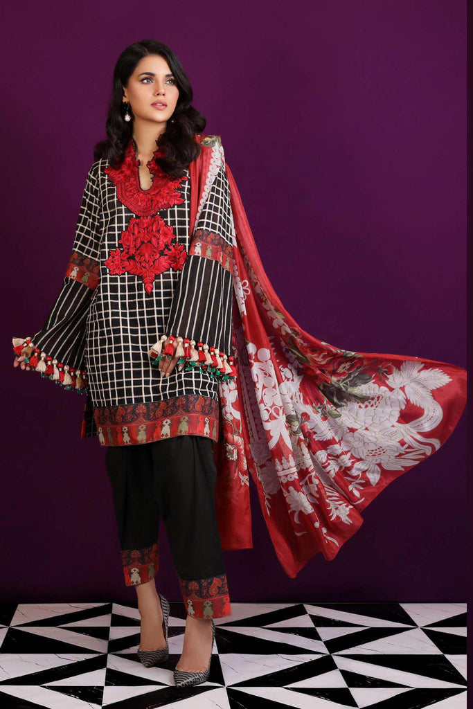 Sana Safinaz Pre-Fall Embroidered Collection 2019 – 01