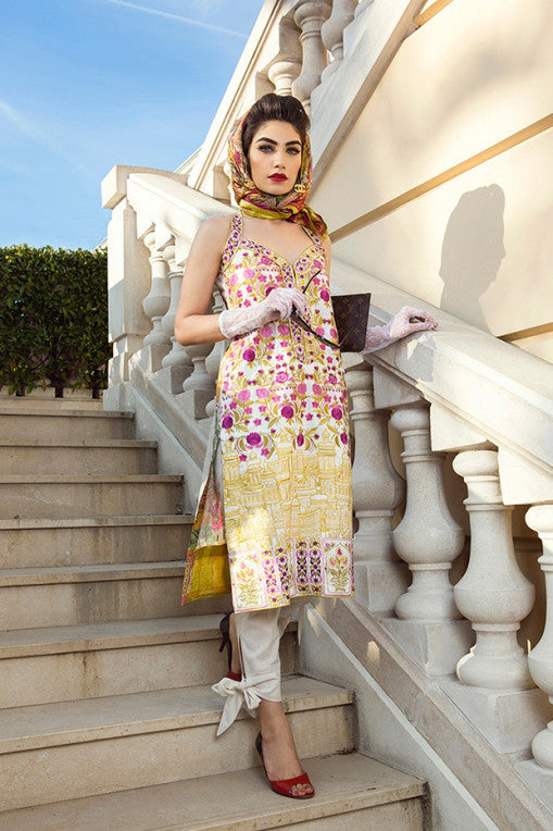 Farah Talib Aziz Spring/Summer Lawn– Princess Grace Pearl 1A
