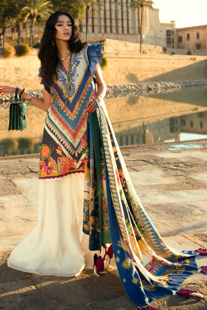 Élan Luxury Lawn Collection 2019 – EL-02 B (PIRULÍ)
