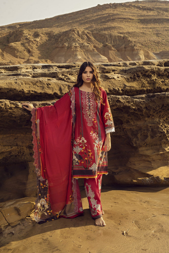 Iman Embroidered Lawn Collection 2020 – IE-1A
