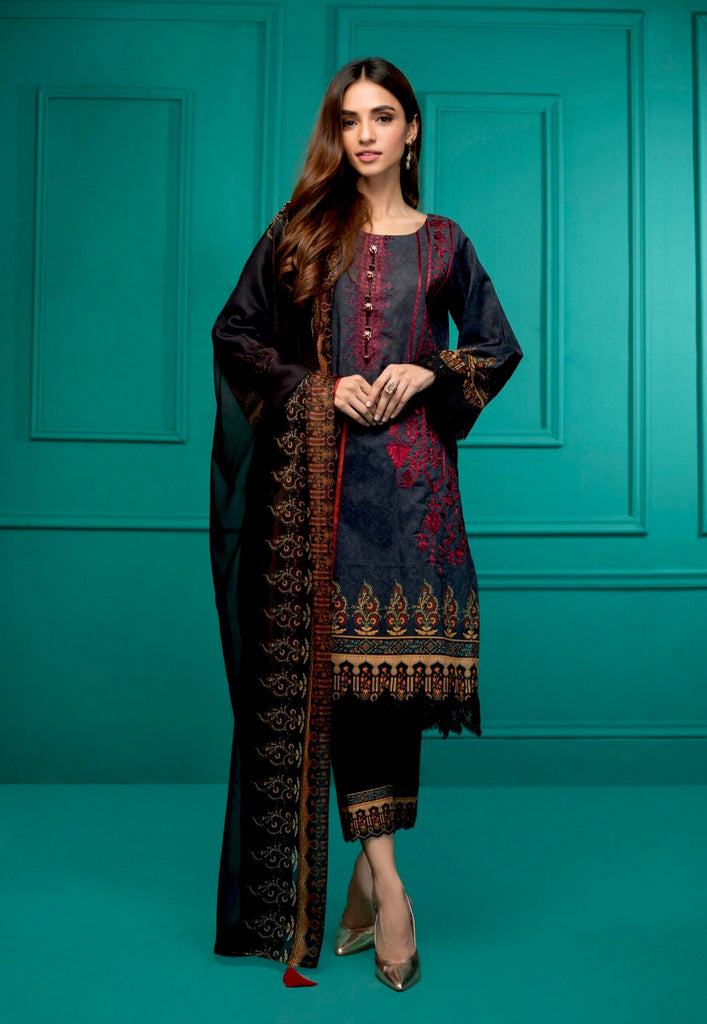 Sahil Designer Embroidered Lawn Collection – S20-1
