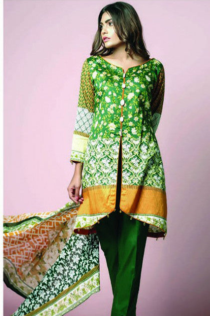 Sunshine Bloom Cotton Silk Collection '16 – 1B - YourLibaas
 - 1