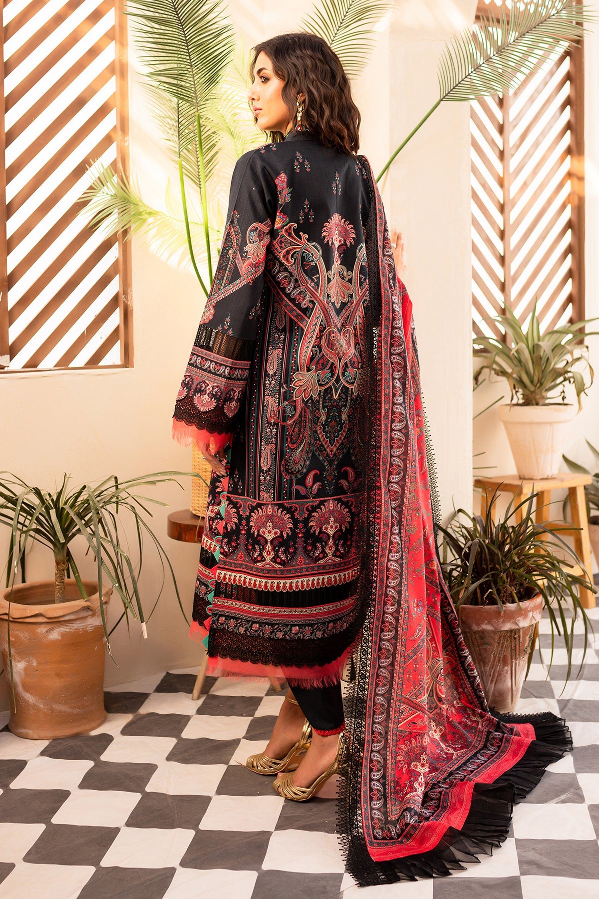 Firdous Lawn Collection 2023 – CL-20178 A – YourLibaas