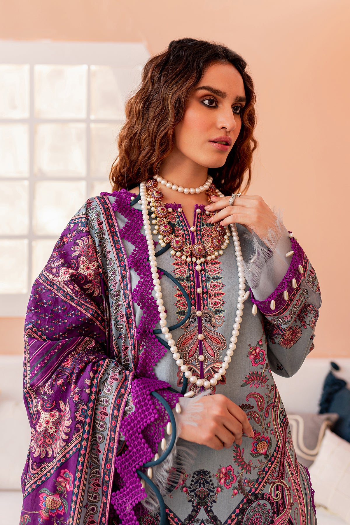 Firdous Lawn Collection 2023 – CL-20178 B – YourLibaas