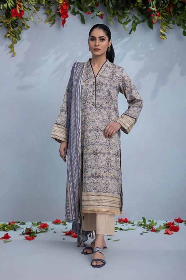 Sapphire Printed Lawn U2-DAYZ22V1-31