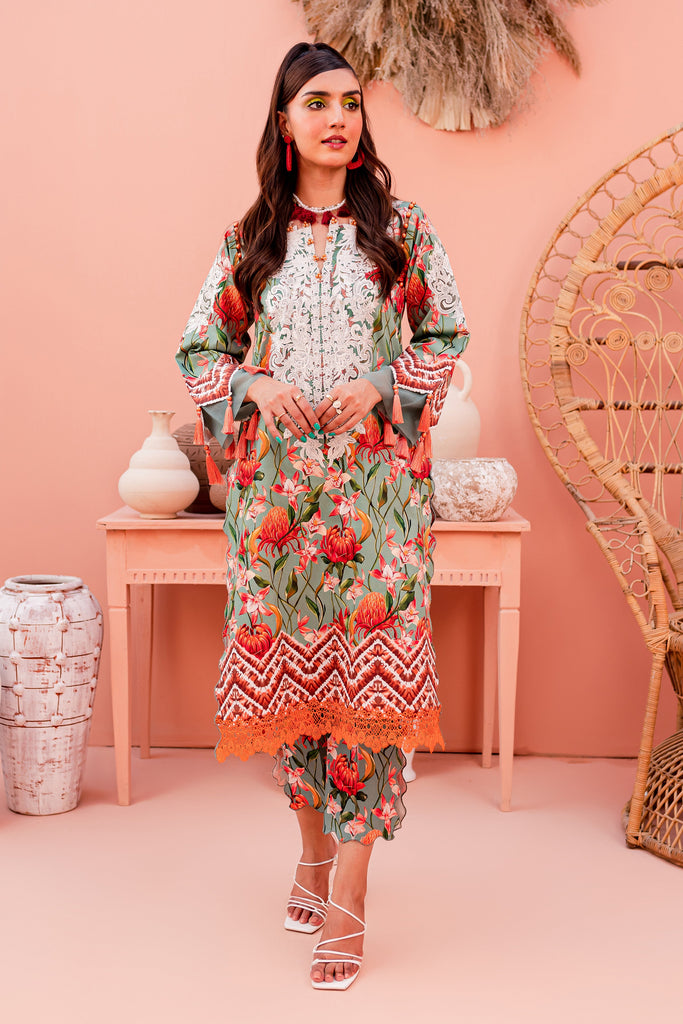 Jade Flora Cotton Satin 2Pc Collection – 20305