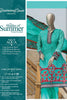 HZ Textiles Diamond Classic Lawn Collection – Design 20 Aqua