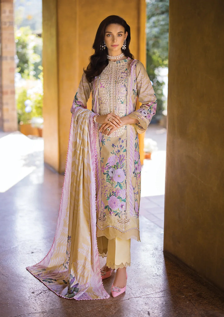 Elaf Chikankari Lawn Collection 2024 – ECT-04A TWINKLE