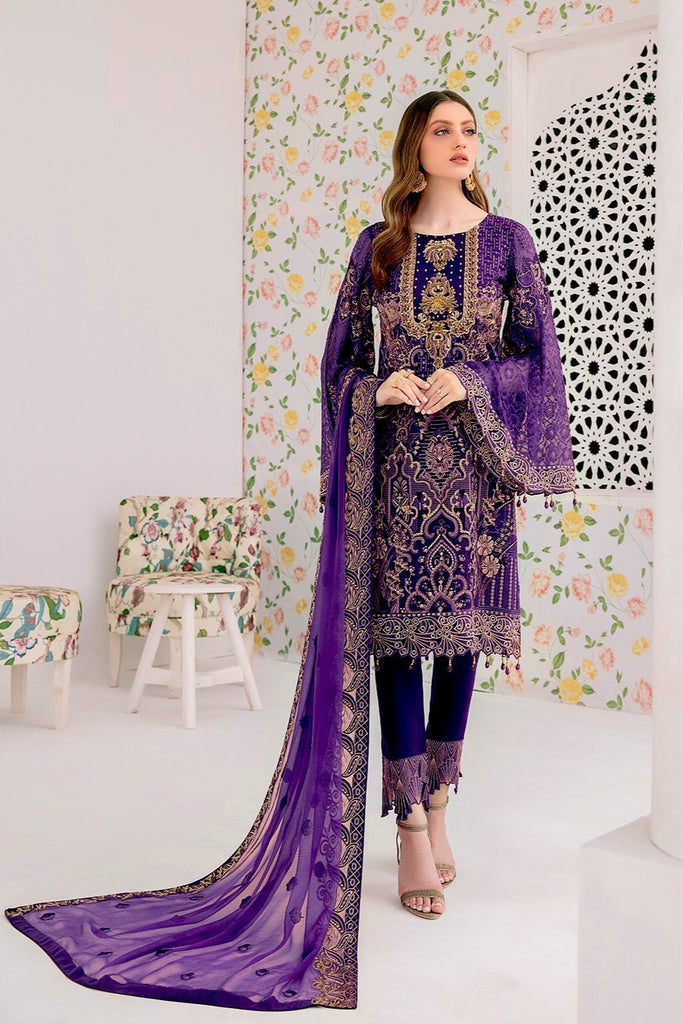 Minhal by Ramsha Festive Collection – M-306