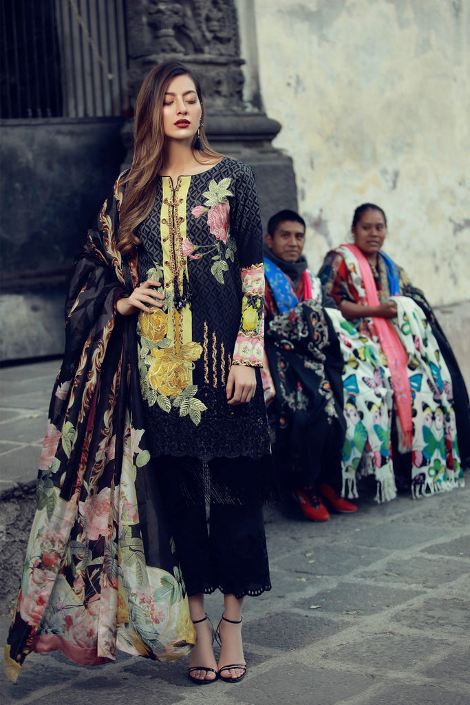 Rungrez Spring/Summer Lawn Collection 2018 – Reynosa