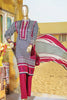 HZ Textiles Diamond Classic Lawn Collection – Design 21 Meroon