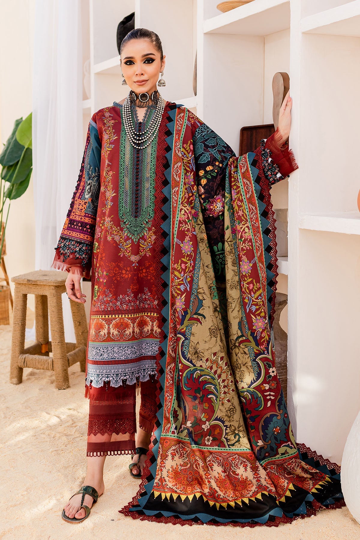 Firdous Lawn Collection Vol-II – 20201-A – YourLibaas