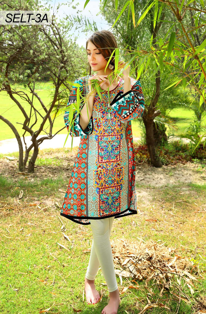 Sifona Embroidered Lawn Tunics '16 – 3A - YourLibaas
 - 1