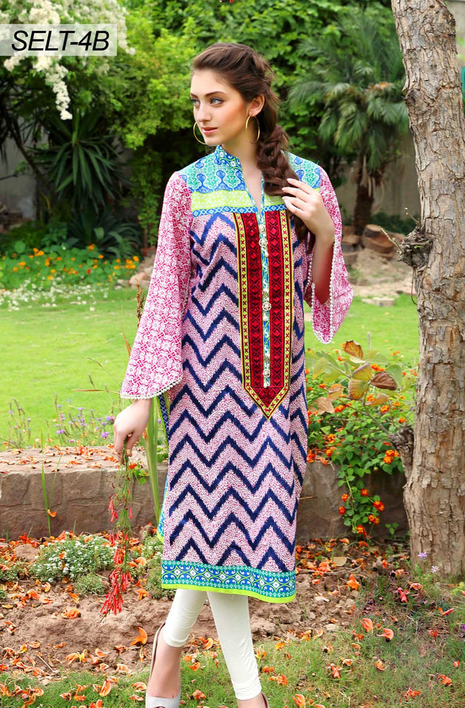 Sifona Embroidered Lawn Tunics '16 – 4B - YourLibaas
 - 1
