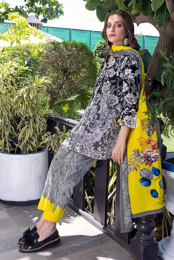 Gul Ahmed 2023 – 3PC Lawn Printed Suit CL-3