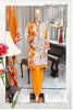 HZ Textiles Diamond Classic Lawn Collection Vol-2 – Design 23 Orange