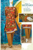 HZ Textiles Diamond Classic Lawn Collection – Design 24 Mustard