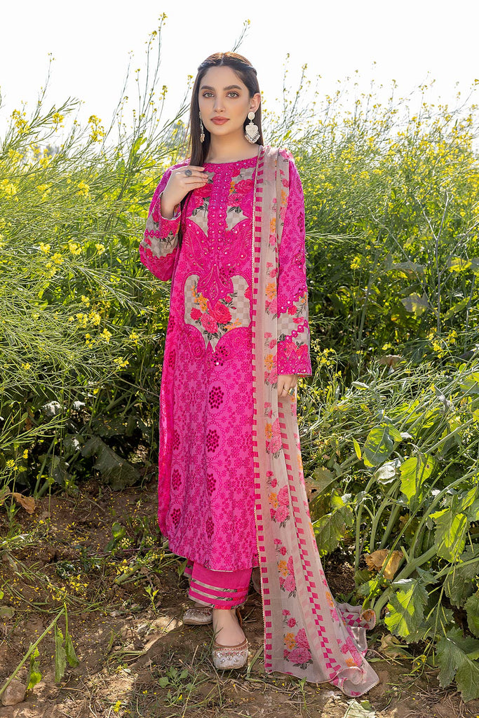 Charizma Zard Embroidered Lawn Chikankari Collection – CCK23-02