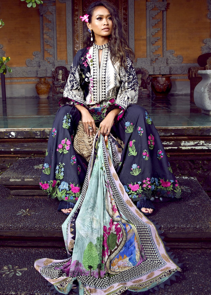 Shiza Hassan Luxury Lawn Collection 2019 – Sunkissed 8A