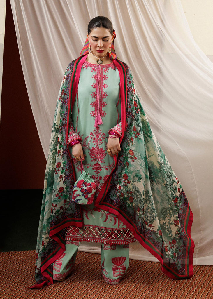 Hussain Rehar Luxury Lawn Festive Collection – Fern